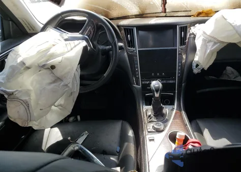 2018 Infiniti Q50 Luxe из США, поврежденный, VIN JN1EV7AP1JM590153